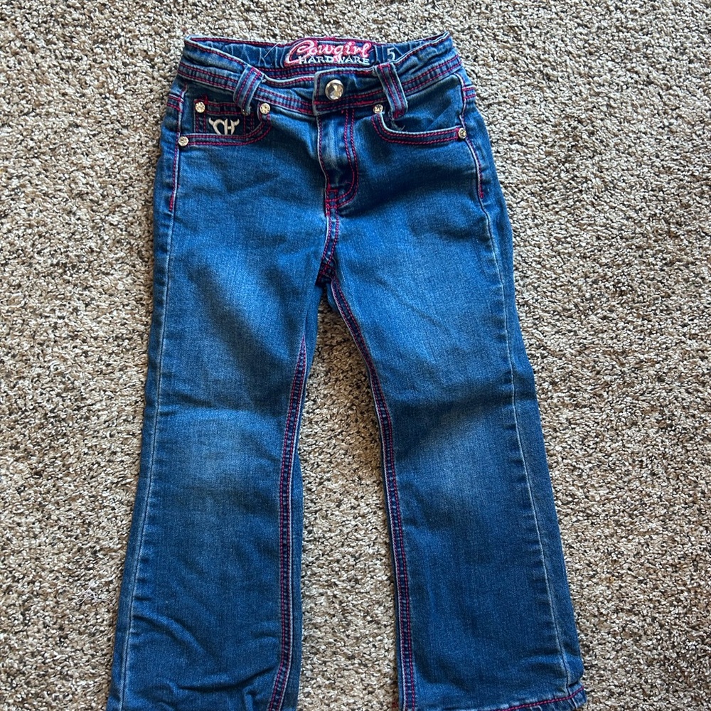 Cowgirl Hardware Blue Kids Jeans